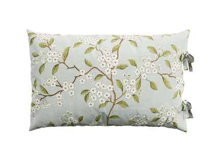 Sanderson "Damson Blossom" Duvet Cover Set in Porcelain