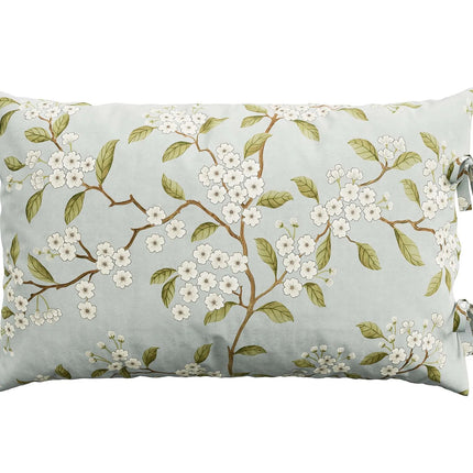 Sanderson "Damson Blossom" Duvet Cover Set in Porcelain