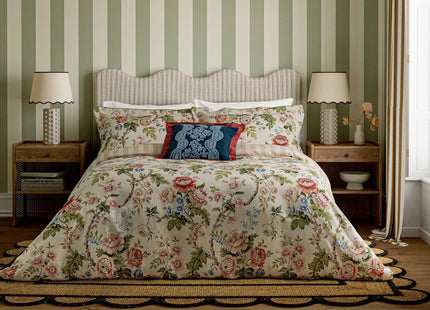 Sanderson "Hykenham" Duvet Cover Sets in Rose & Sage