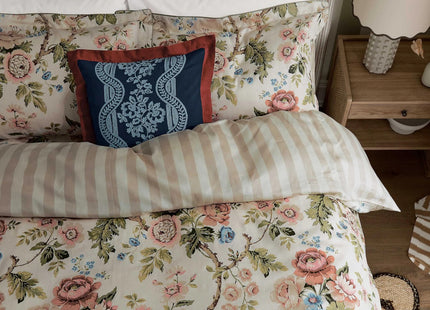 Sanderson "Hykenham" Duvet Cover Sets in Rose & Sage
