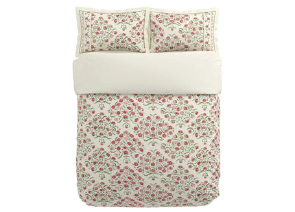 Sanderson "Ottoman" Duvet Cover Sets in Rose & Olive