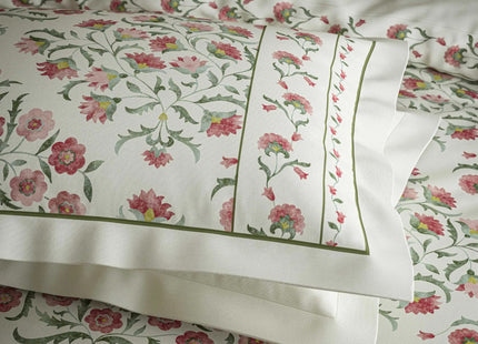 Sanderson "Ottoman" Duvet Cover Sets in Rose & Olive