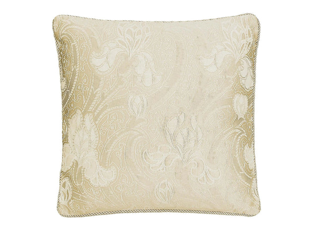 Sanderson "Ashbee" Filled Cushion in Soft Gold - 40cm x 40cm