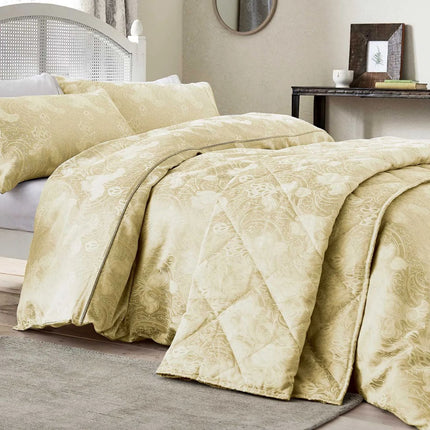 Sanderson "Ashbee" Duvet Cover Set in Soft Gold