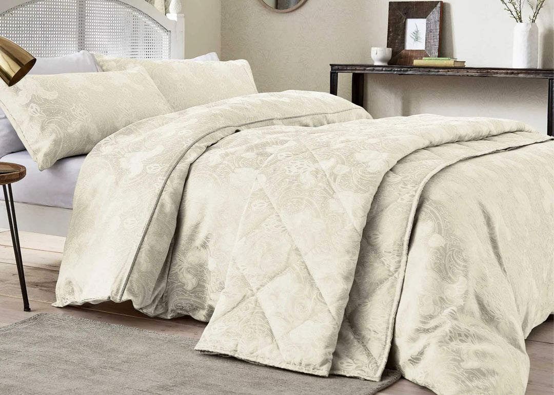 Sanderson "Ashbee" Duvet Cover Set in Ivory