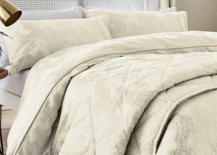 Sanderson "Ashbee" Duvet Cover Set in Ivory
