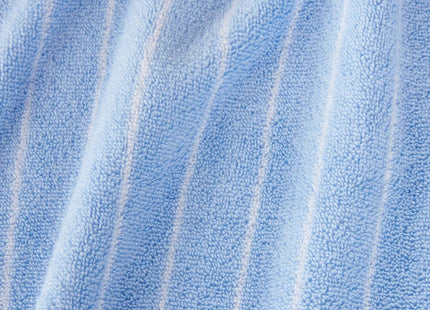 Sheridan "Aven Stripe" Bath Robe in Skylight