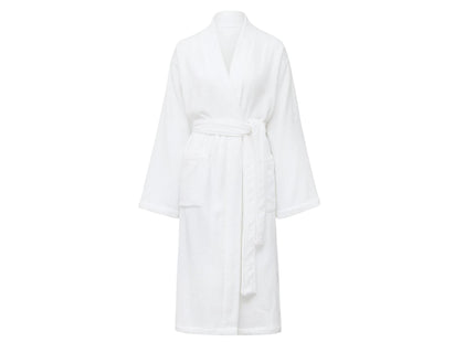 Sheridan "Living Texture" Bath Robe in White