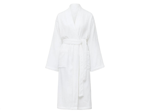 Sheridan "Living Texture" Bath Robe in White