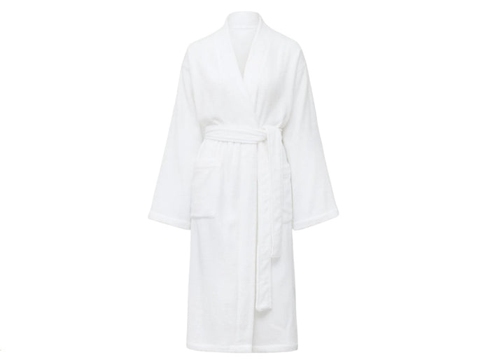 Sheridan "Living Texture" Bath Robe in White