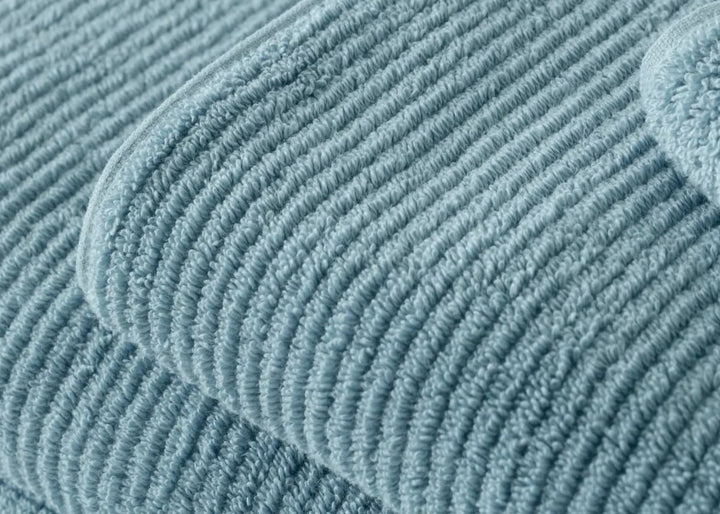 Sheridan "Living Textures" Bath Towels &amp; Mat Collection in Misty Teal
