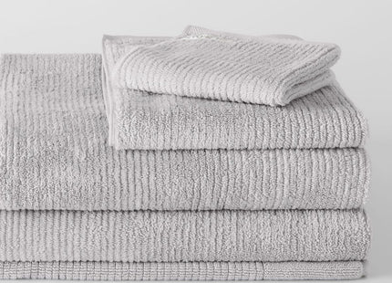 Sheridan "Living Textures" Bath Towels & Mat Collection in Silver Grey