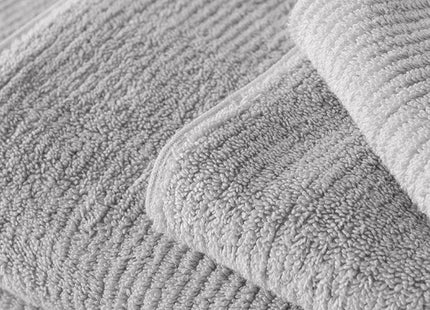 Sheridan "Living Textures" Bath Towels & Mat Collection in Silver Grey