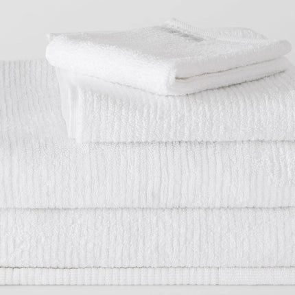Sheridan "Living Textures" Bath Towels & Mat Collection in White