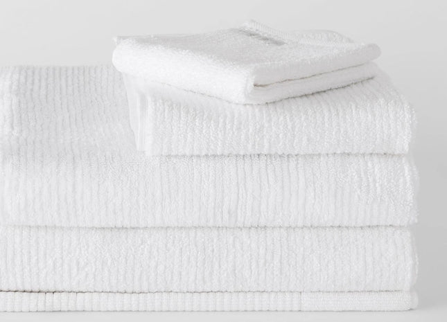 Sheridan "Living Textures" Bath Towels & Mat Collection in White