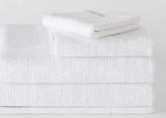 Sheridan "Living Textures" Bath Towels & Mat Collection in White