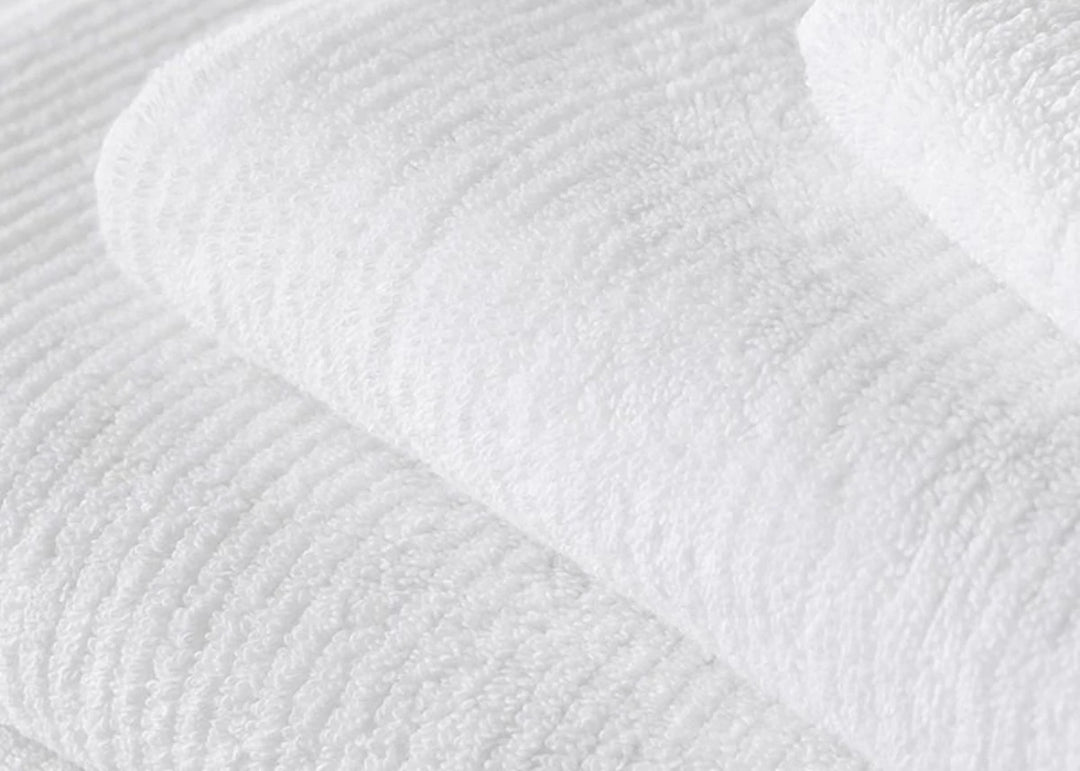 Sheridan "Living Textures" Bath Towels &amp; Mat Collection in White