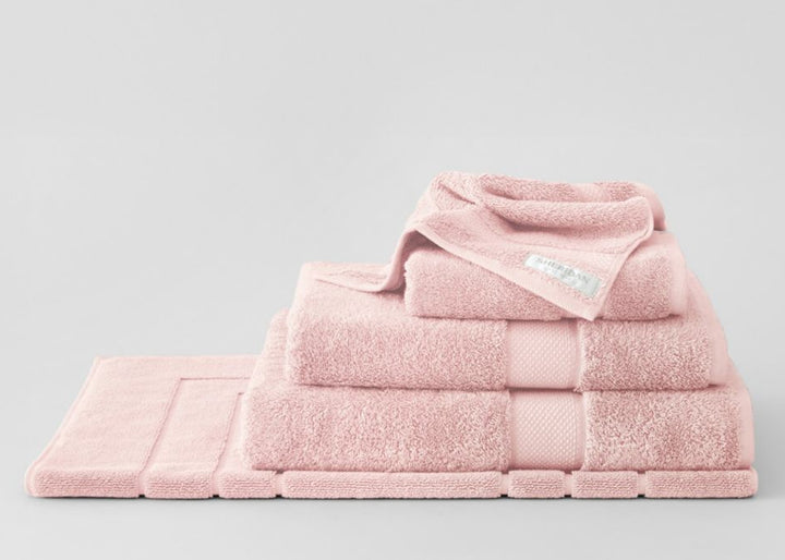 Sheridan "Luxury Egyptian" Bath Towels &amp; Mat Collection in Lychee