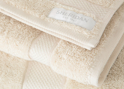 Sheridan "Luxury Egyptian" Bath Towels & Mat Collection in Parchment