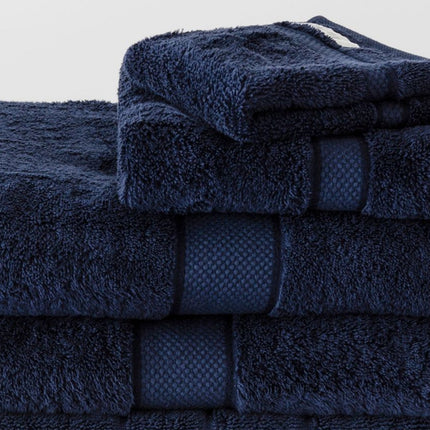 Sheridan "Luxury Egyptian" Bath Towels & Mat Collection in Royal Navy