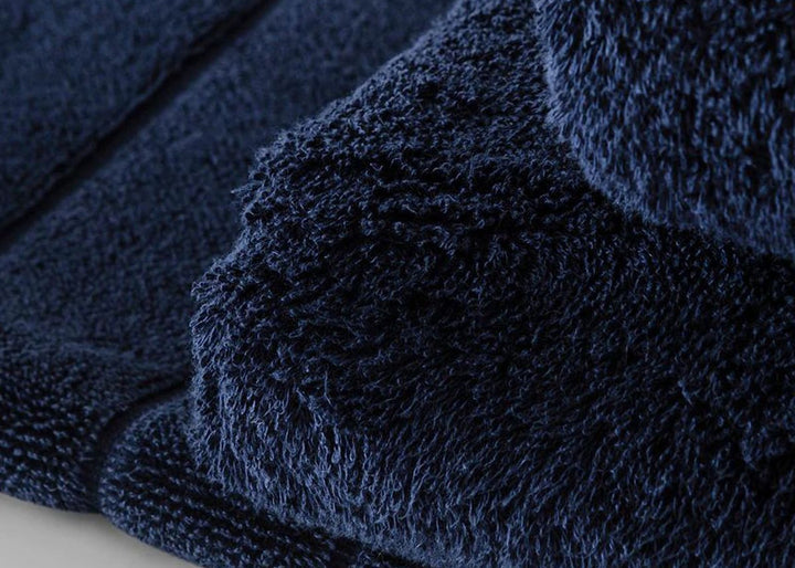 Sheridan "Luxury Egyptian" Bath Towels &amp; Mat Collection in Royal Navy