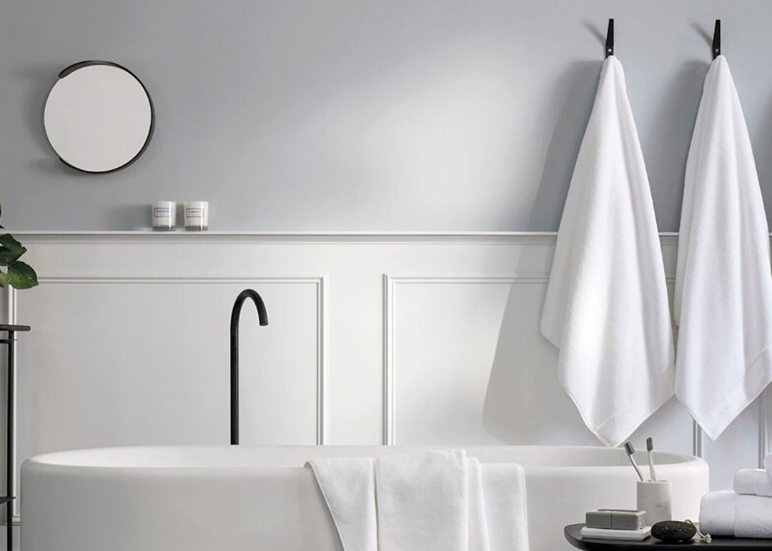 Sheridan "Luxury Retreat" Bath Towels &amp; Mat Collection in White