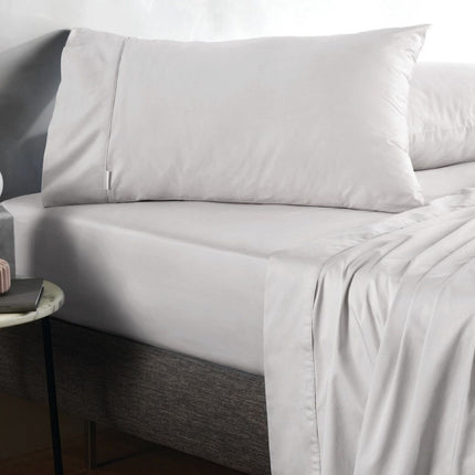 Sheridan "500 Thread Count" Super Smooth Cotton Sateen Sheet in Silver