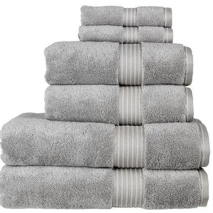 Christy "Supreme" Bath Towels & Mat Collection in Silver