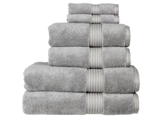 Christy "Supreme" Bath Towels & Mat Collection in Silver