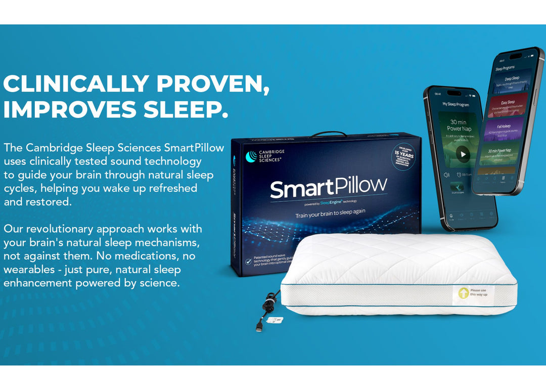 Cambridge Sleep Sciences "Sleep Engine Smart Pillow"