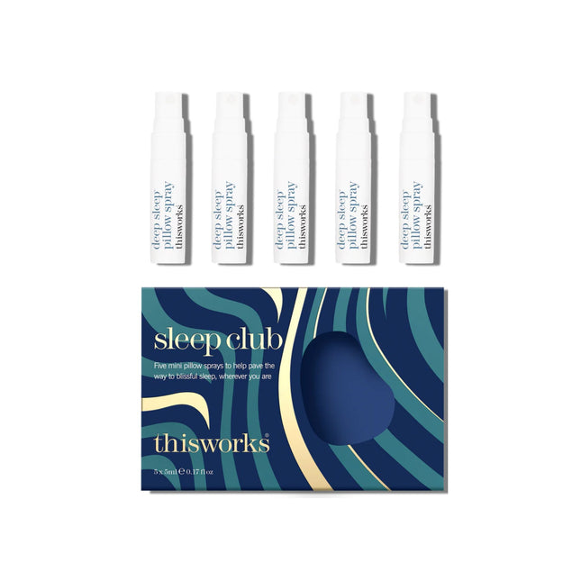 This Works "Sleep Club" 5x Deep Sleep Pillow Spray 5ml