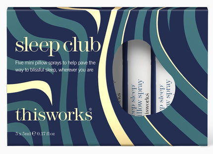 This Works "Sleep Club" 5x Deep Sleep Pillow Spray 5ml
