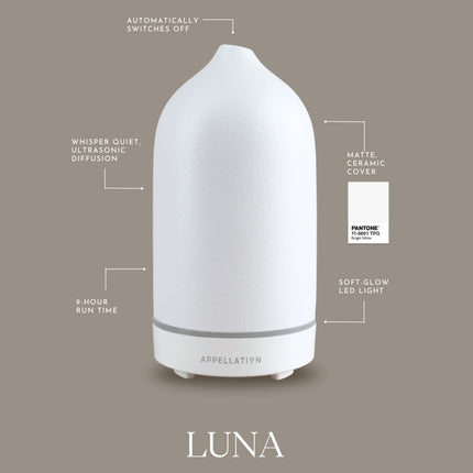 Appellation "Luna Diffuser & Lavender Oil (10ml)" Gift Set