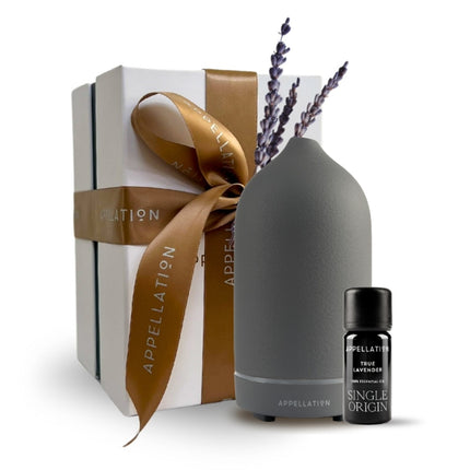 Appellation "Charcoal Diffuser & Lavender Oil (10ml)" Gift Set