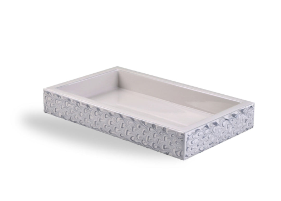 Mike + Ally "Atlantic" Bathroom Accessories in Silver