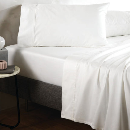 Sheridan "500 Thread Count" Super Smooth Cotton Sateen Sheet in Snow