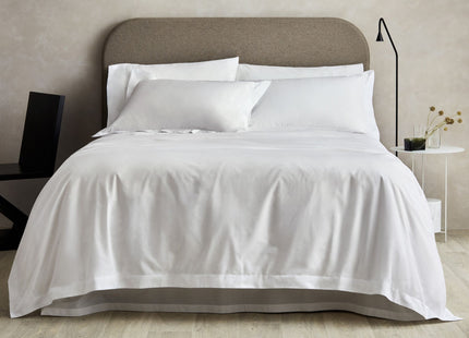 Sheridan "500 Thread Count" Super Smooth Cotton Sateen Sheet in Snow