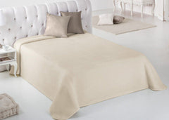 Linen Obsession "Soft Lightweight" Organic Cotton Blanket in Natural