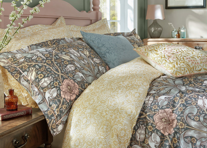 William Morris At Home "Spring Thicket" Duvet Cover Set in Mineral