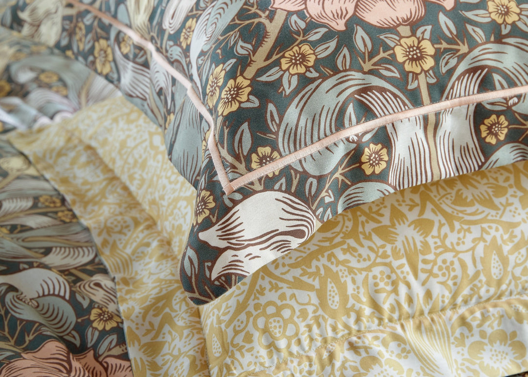 William Morris At Home "Spring Thicket" Duvet Cover Set in Mineral