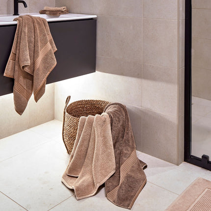 Christy "Supreme" Bath Towels & Mat Collection in Stone