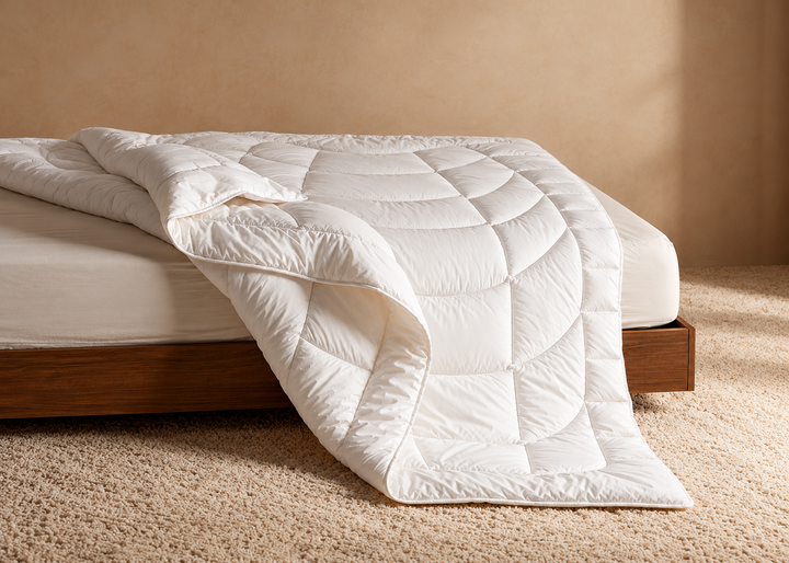 Kauffmann "Wildseide" Wild Silk Filled Duvets - Light 4.5 TOG