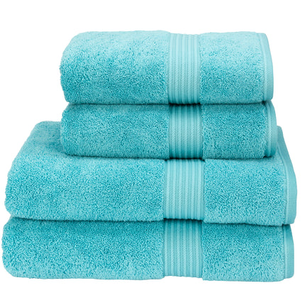 Christy "Supreme" Bath Towels & Mat Collection in Lagoon