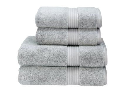 Christy "Supreme" Bath Towels & Mat Collection in Silver