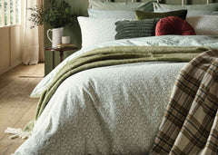 Laura Ashley "Sweet Alysum" Duvet Cover Set in Sage Green