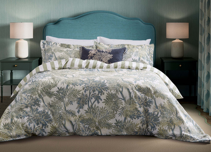 Sanderson "Tapestry" Duvet Cover Set in Blue