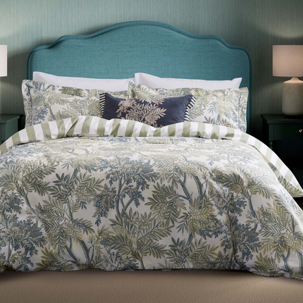 Sanderson "Tapestry" Duvet Cover Set in Blue