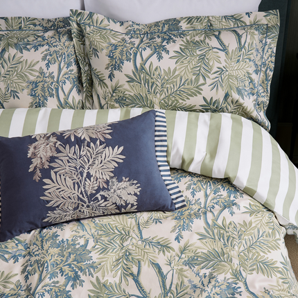 Sanderson "Tapestry" Duvet Cover Set in Blue