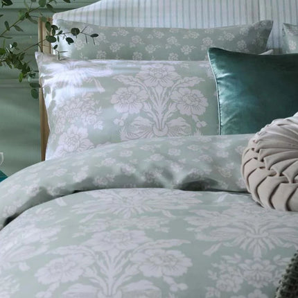 طقم غطاء لحاف "تاتون" من لورا آشلي بلون بيض البط