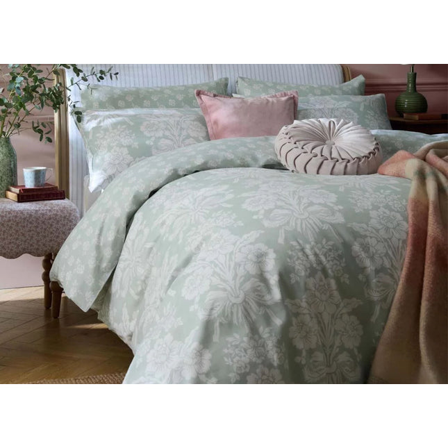 طقم غطاء لحاف "تاتون" من لورا آشلي بلون بيض البط